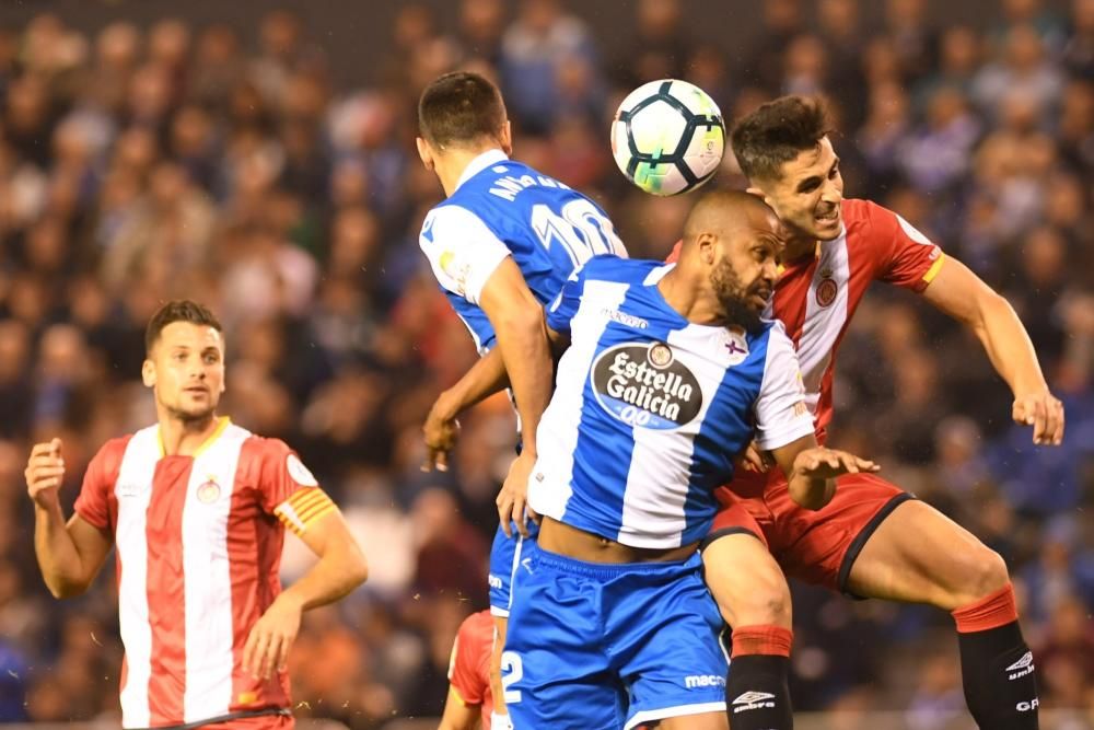 El Deportivo cae ante el Girona en Riazor