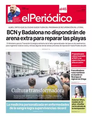 La portada de EL PERIÓDICO del 25 de junio de 2024