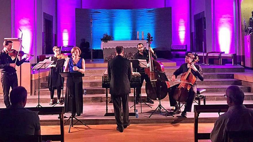 Un concert del Festival de Música Antiga dels Pirineus a Puigcerdà