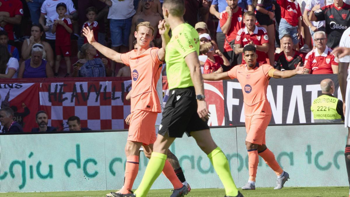 El 1x1 del Barça frente al Sevilla