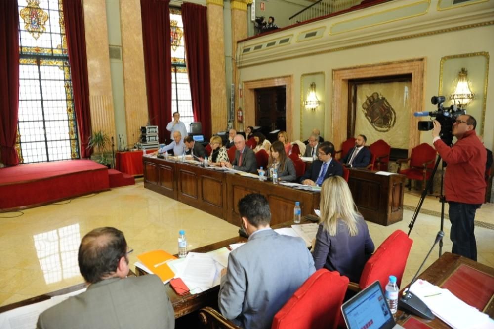 Pleno de Ayuntamiento de Murcia