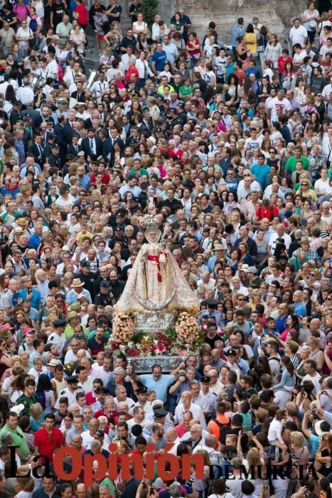 Salida de la Virgen de la Fuensanta desde la Cated