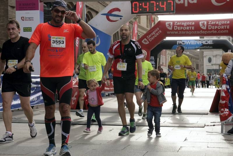 Fotogalería del IX Maratón de Zaragoza