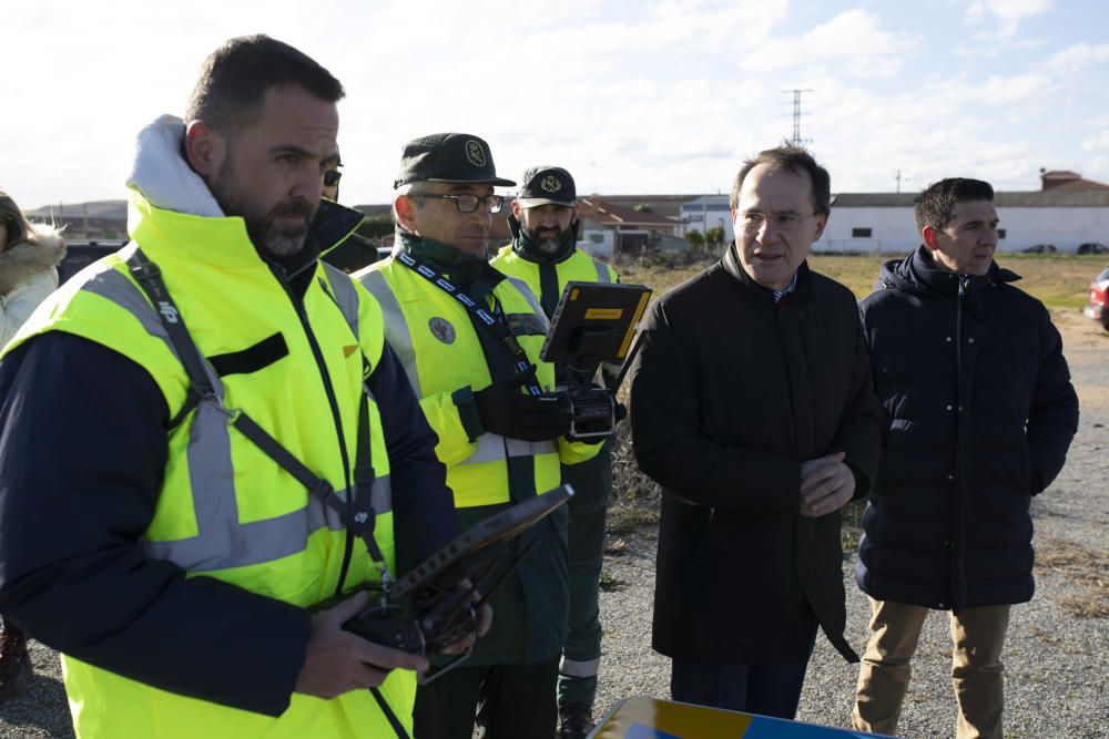 Un dron de la DGT vigila las carreteras de la provincia