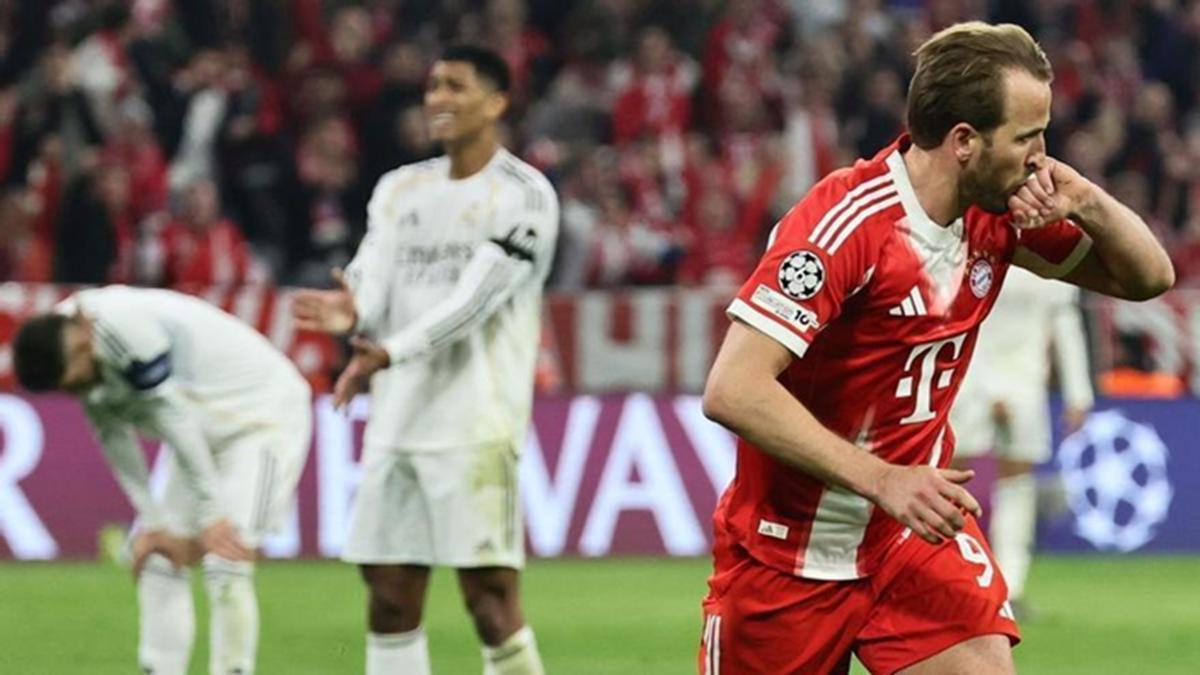 Harry Kane, uno de los grandes protagonistas de la serie ante el Real Madrid de cuartos de final