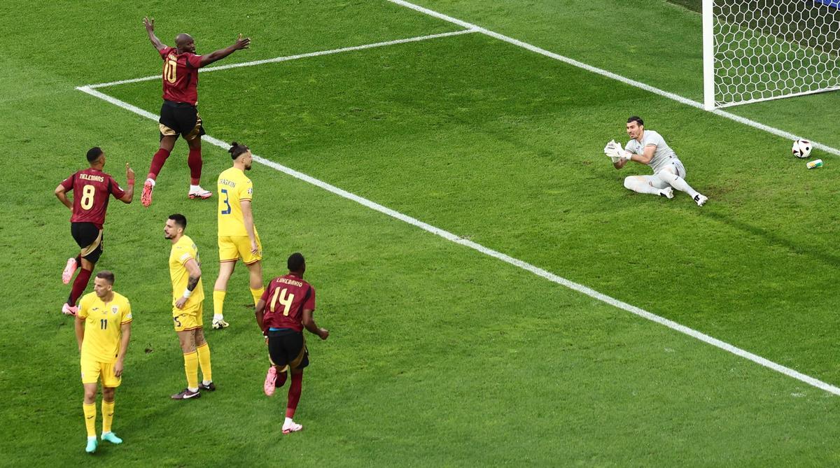 Eurocopa 2024 | Fase de grupos: Bélgica - Rumanía, en imágenes.