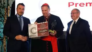 El cardenal Artime, sobre el nuevo Papa: "Cuando esté con él le haré saber que tenemos una preciosa tierrina y que la Santina le espera"