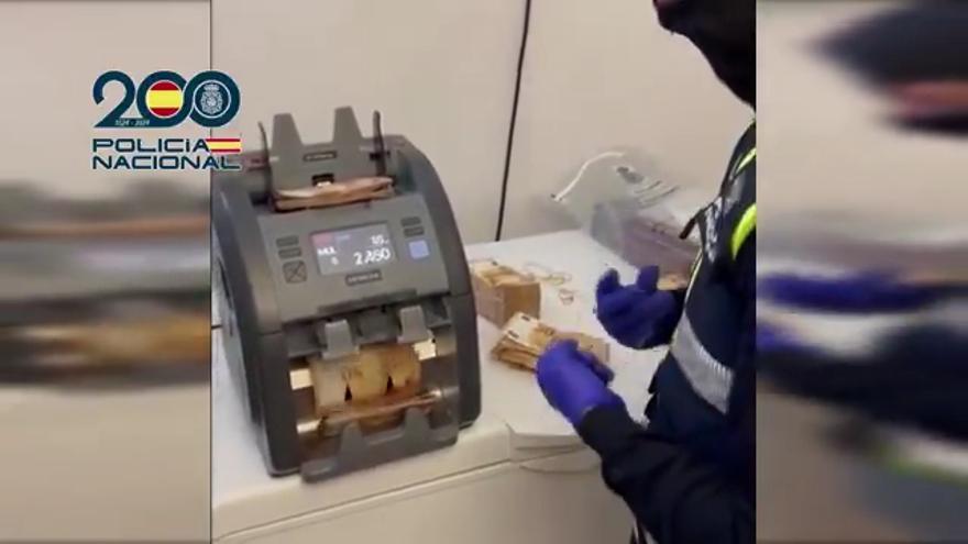 La Policía Nacional desmantela una "entidad bancaria para el narco"