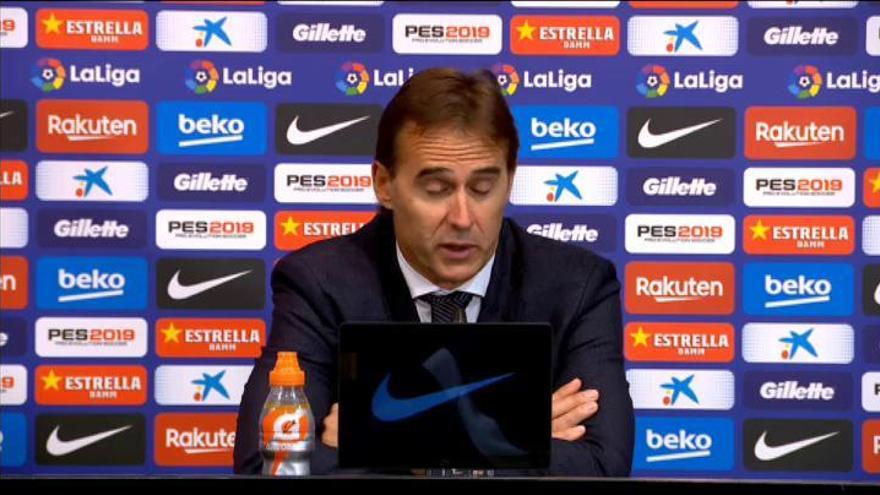 Lopetegui: &quot;Tengo absoluta fuerza para seguir dirigiendo al grupo&quot;