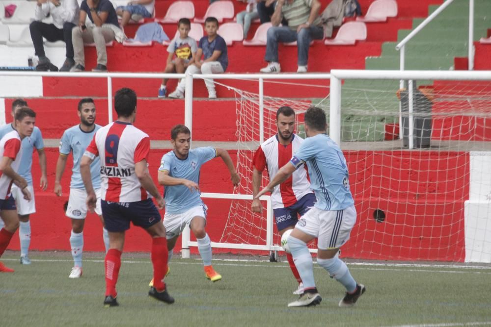 El Celta B se lleva el Vila de Cangas