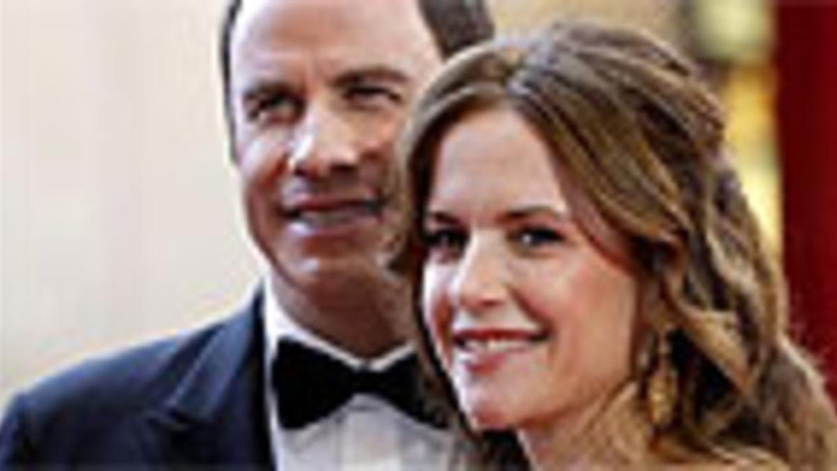 John Travolta y su mujer, Kelly Preston.