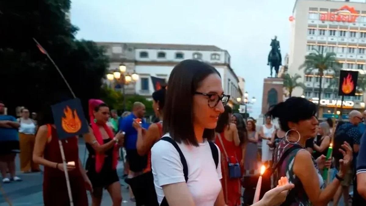 Acción creativa del colectivo cultural Arde en la plaza de las Tendillas de Córdoba, el año pasado, en una imagen de su web oficial.