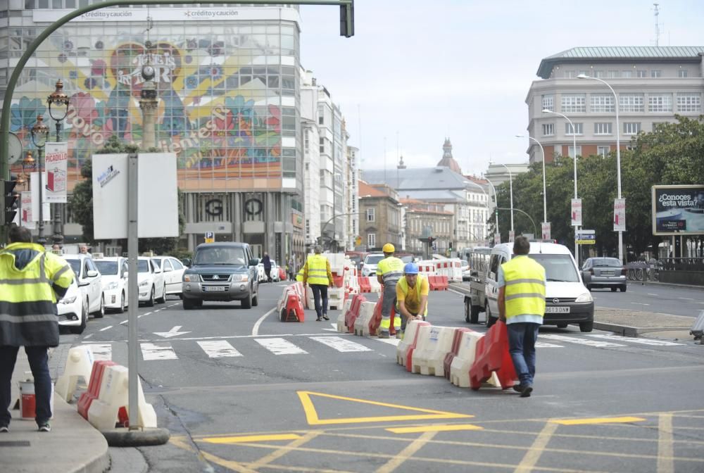 Los trabajos de saneamiento afectarán a la circulación en ambas calles durante un mes.