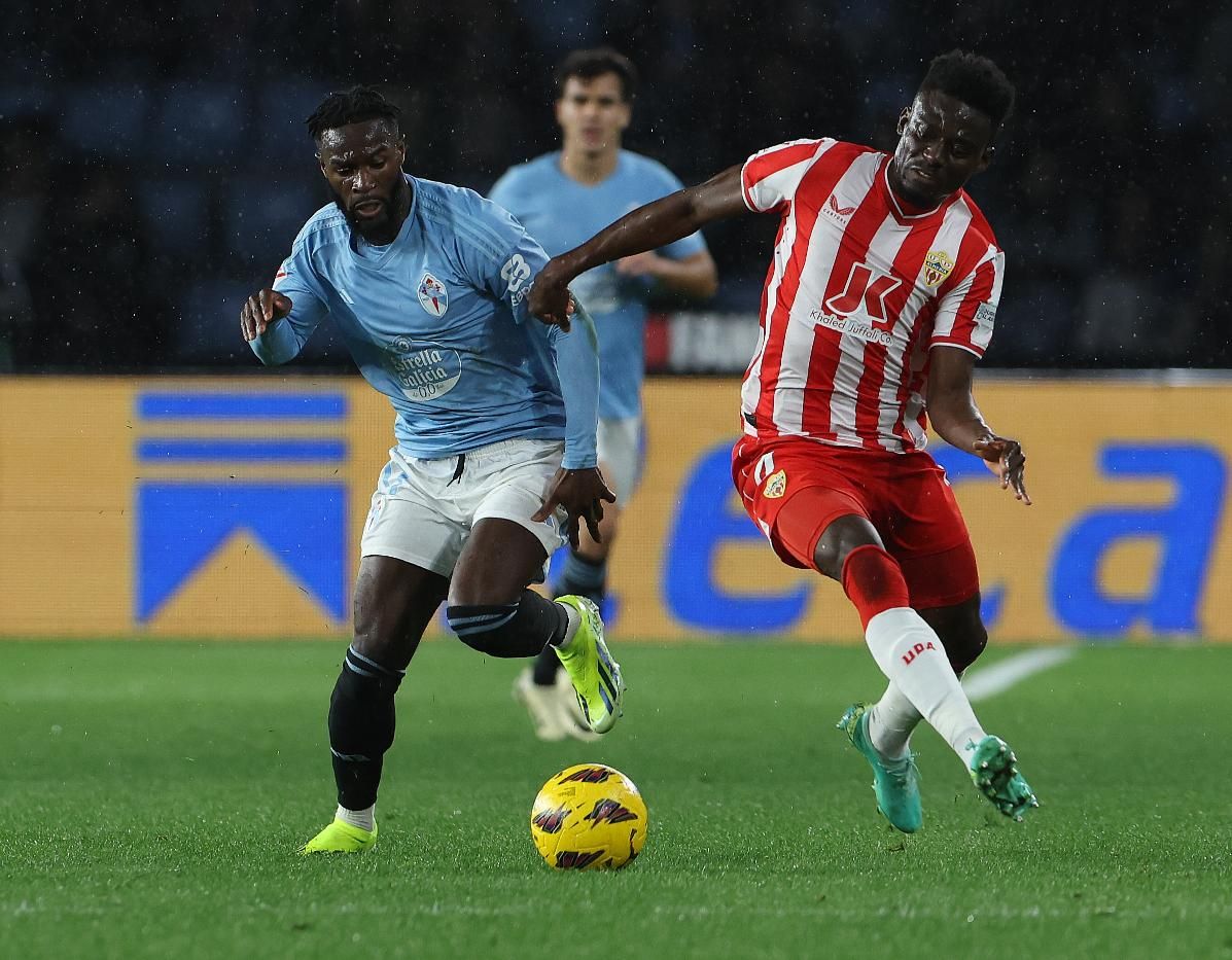 Una victoria bajo la lluvia: las mejores imágenes del Celta-Almería