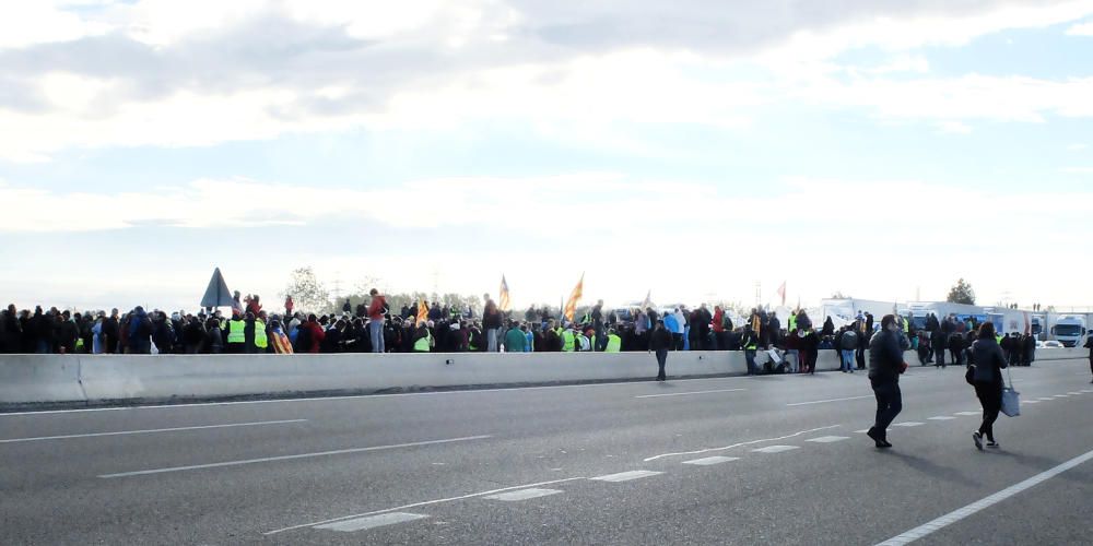 Manifestació a Borrassà