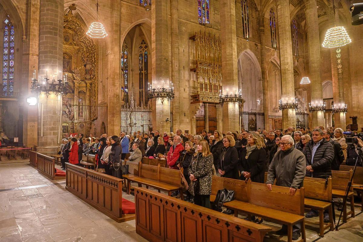Misa festividad de Sant Sebastià en la Seu