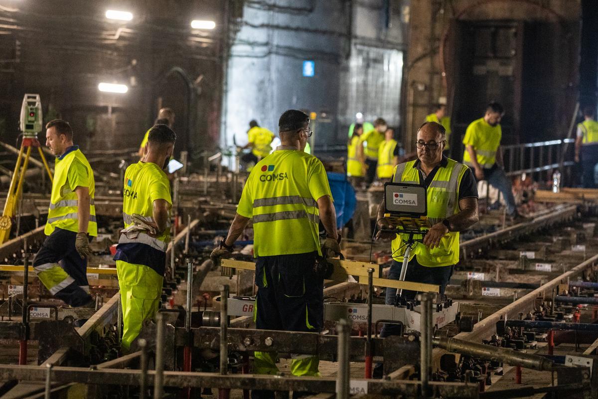 La línea 5 del metro de Barcelona se renueva