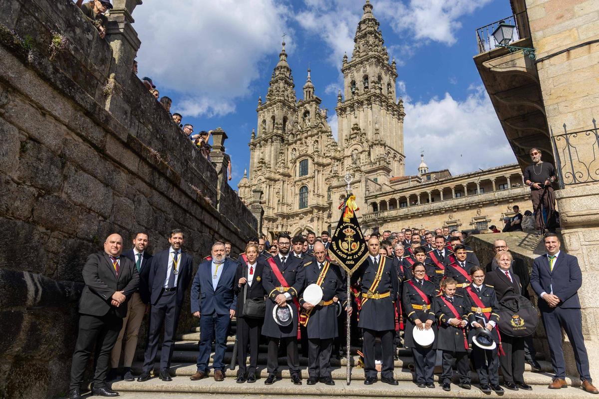 D. Víctor Suárez Gondar: "La Semana Santa de Santiago ya late en los muros de la ciudad"