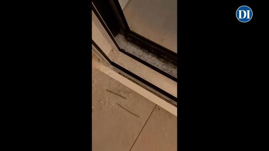 Vídeo: La tormenta 'Ingrid' en varios puntos de Ibiza