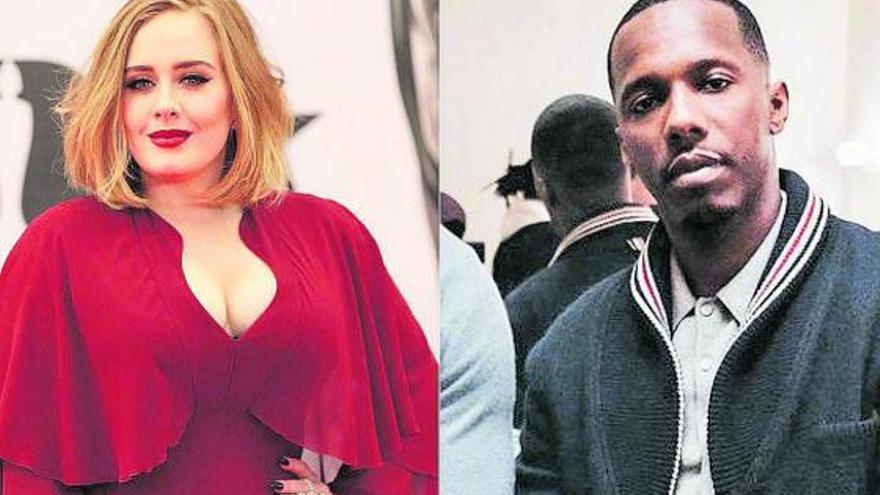 Adele y Rich Paul.