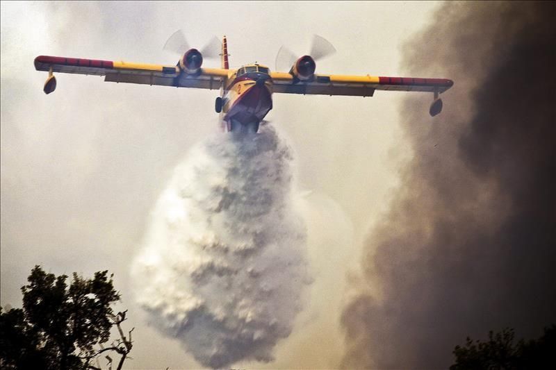 Portugal 'arde' y Extremadura se inunda de humo