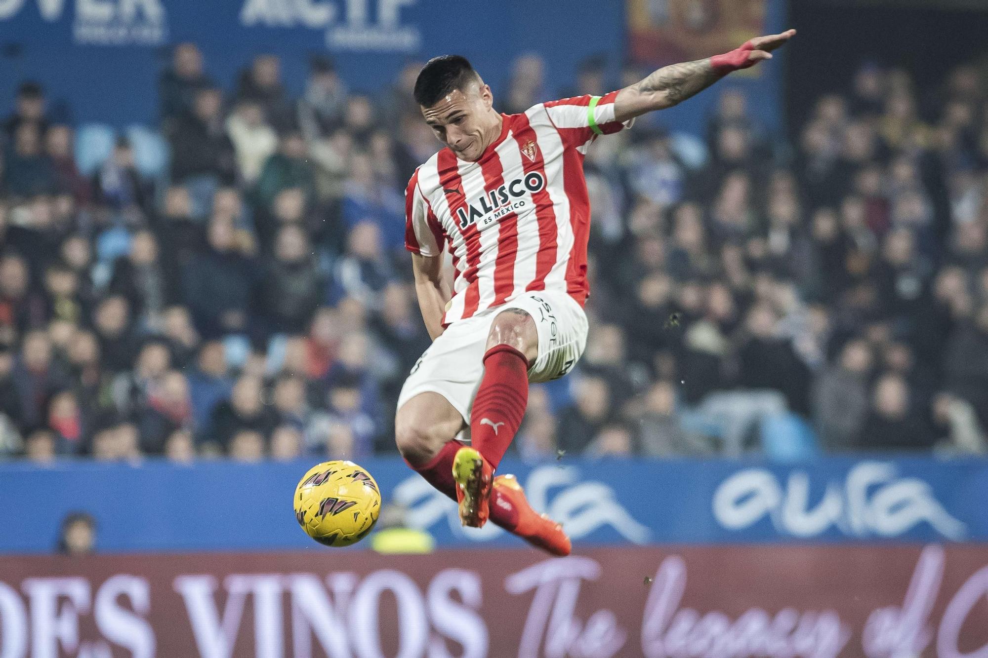 EN IMÁGENES: Zaragoza-Sporting en La Romareda