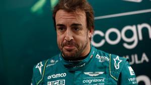 Fernando Alonso, piloto de Aston Martin