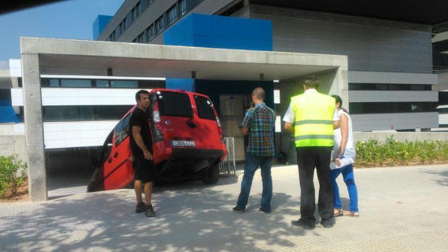 «El coche ya estaba abajo cuando vi las escaleras»