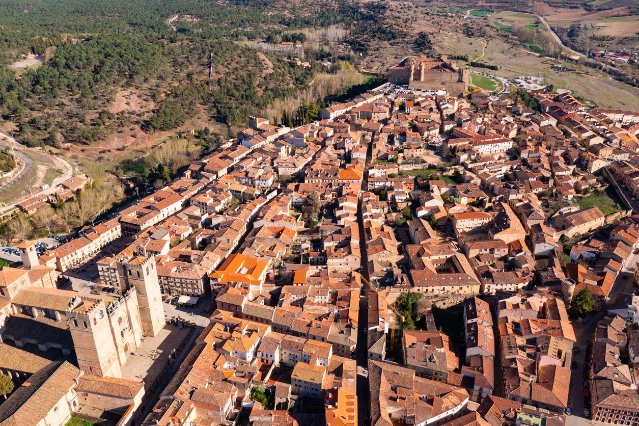 Entramado de calles de Sigüenza