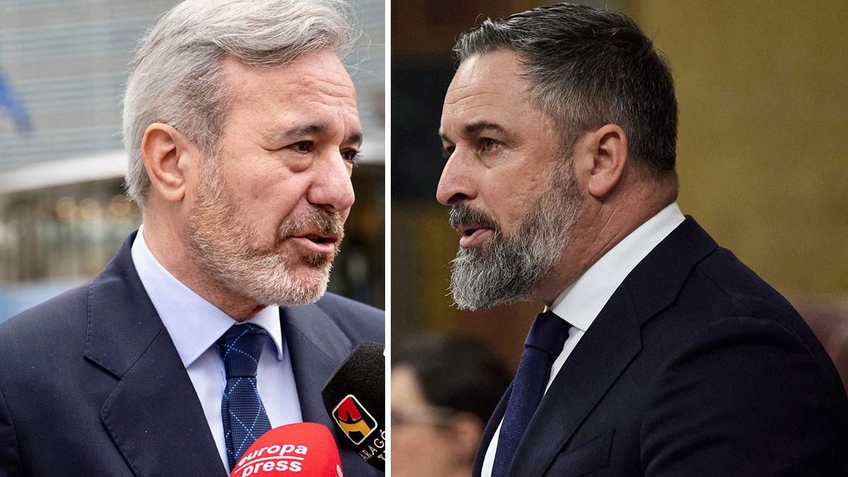 Crisis total entre PP y Vox en Aragón: Abascal estudia no apoyar a Azcón en una futura investidura presidencial