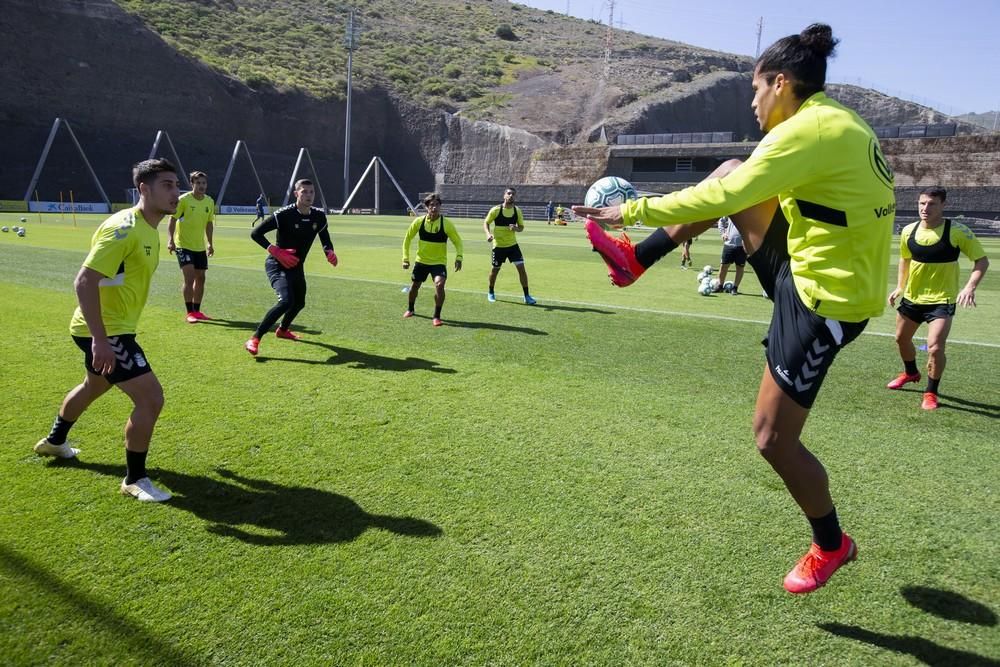 Entrenamiento de la UD Las Palmas