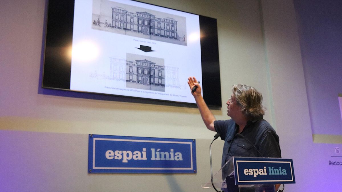 La FAVB presenta alegaciones contra el proyecto del museo Thyssen por "especulación inmobiliaria" y "destrucción" del Palau Marcet