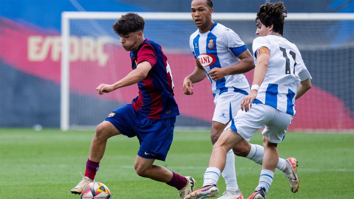 El derbi juvenil estuvo muy igualado