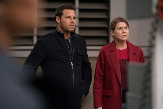 Justin Chambers y Ellen Pompeo en 'Anatomía de Grey'