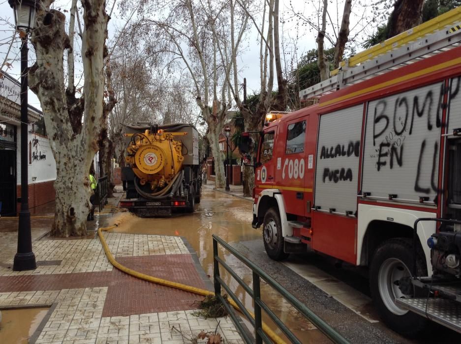 La tormenta provoca más de 200 incidentes