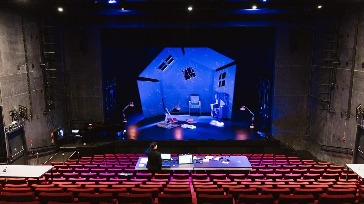 La sala principal del Real Teatro de Retiro, el teatro de la ópera para público infantil de Madrid.
