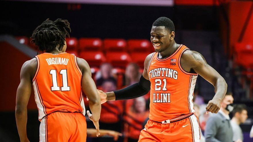 Dosunmu y Cockburn, el dúo que ha llevado a Illini Fighting en volandas.