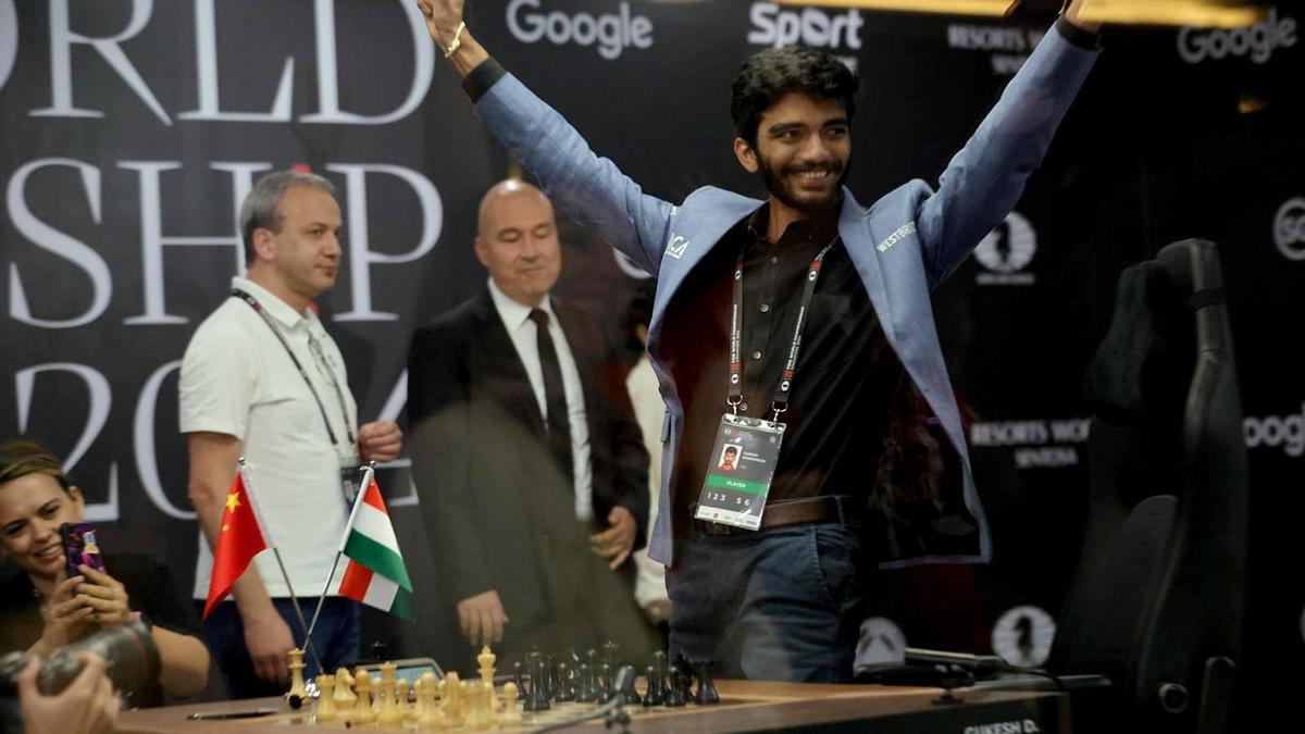 Gukesh gana el Mundial de Ajedrez y se convierte en el campeón más joven de la historia