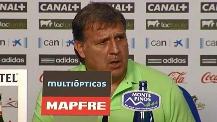 Martino ve "insuficiente" el 0-0 "por lo que hizo el equipo"