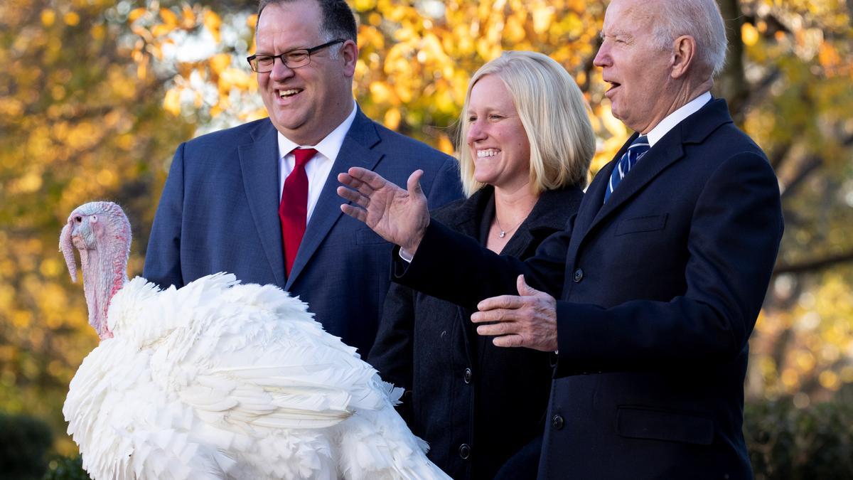 Biden perdona a los pavos de Acción de Gracias, tras someterse a la colonoscopia