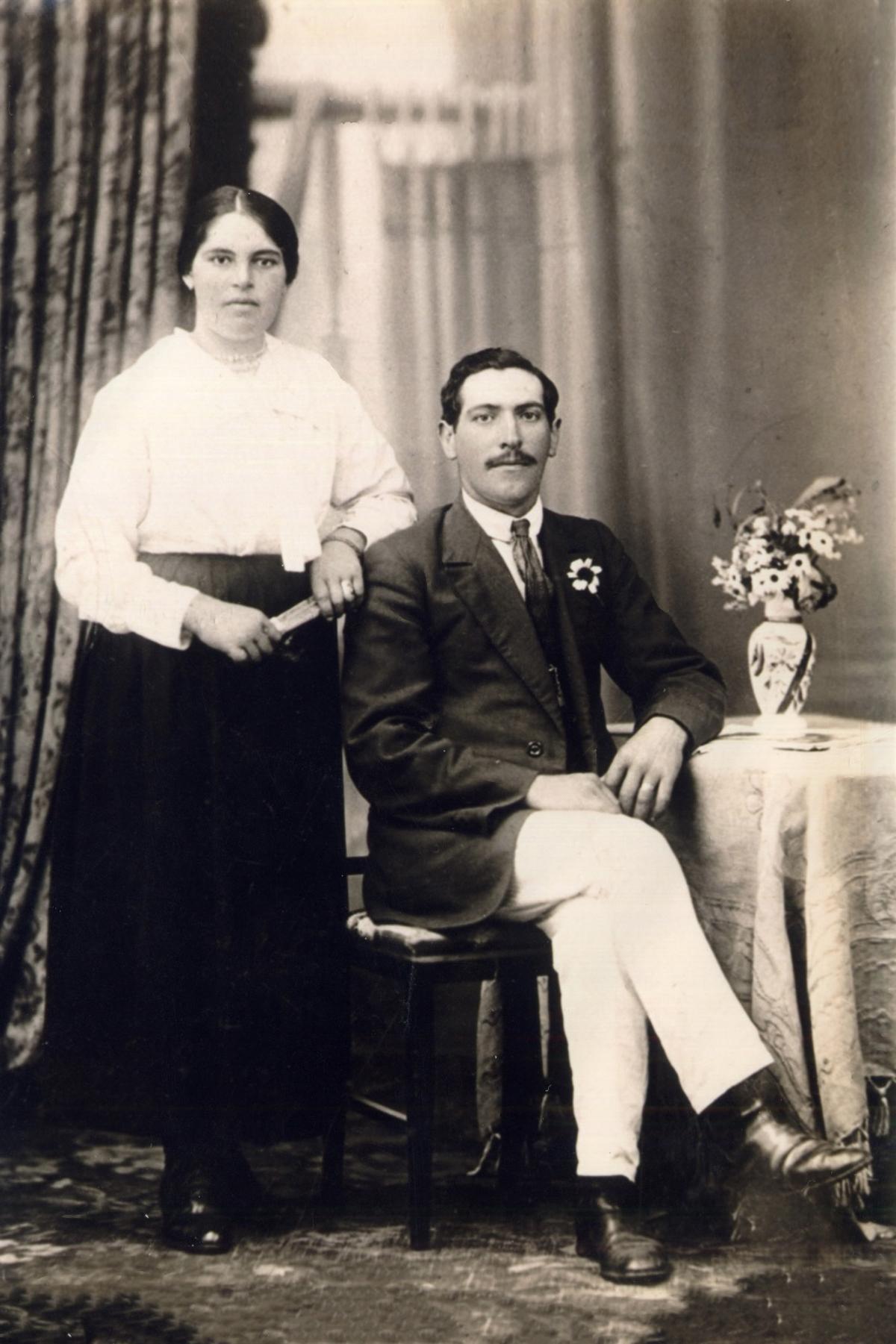Dolores Domínguez y Francisco Pulido, fundadores.