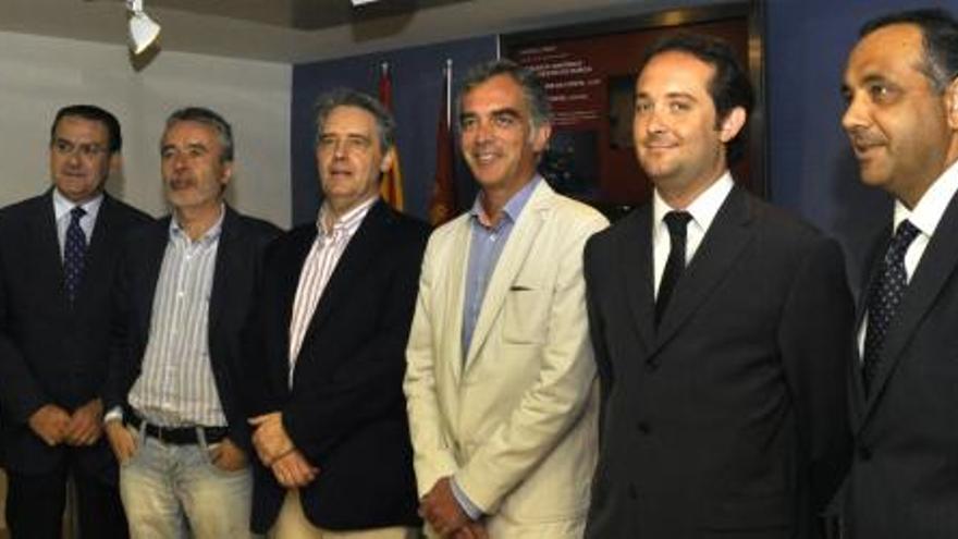 Pedro Navarro, Patricio Valverde, Francisco Giménez, José Miguel Rodilla, Antonio Contreras, Santiago Sánchez y Carlos Manrique.