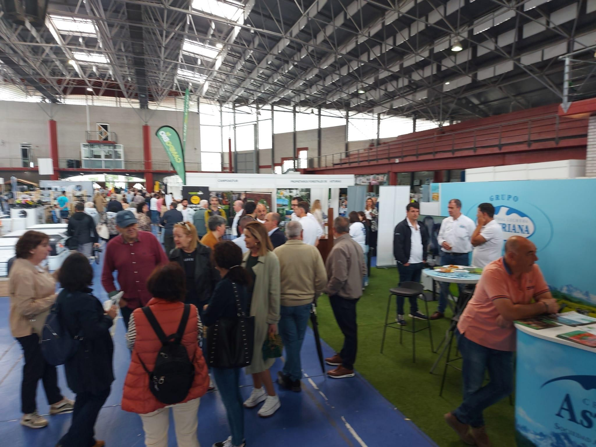 En imágenes: Así fue la primera jornada de la Feria de Muestras de Vegadeo