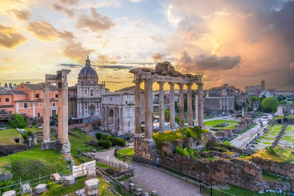 A Roma se la conoce como la "ciudad eterna" por la cantidad de monumentos antiguos que alberga