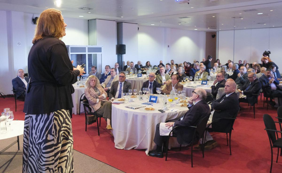 Foro Prensa Ibérica con Beatriz Calzada, presidenta de la Autoridad Portuaria de Las Palmas