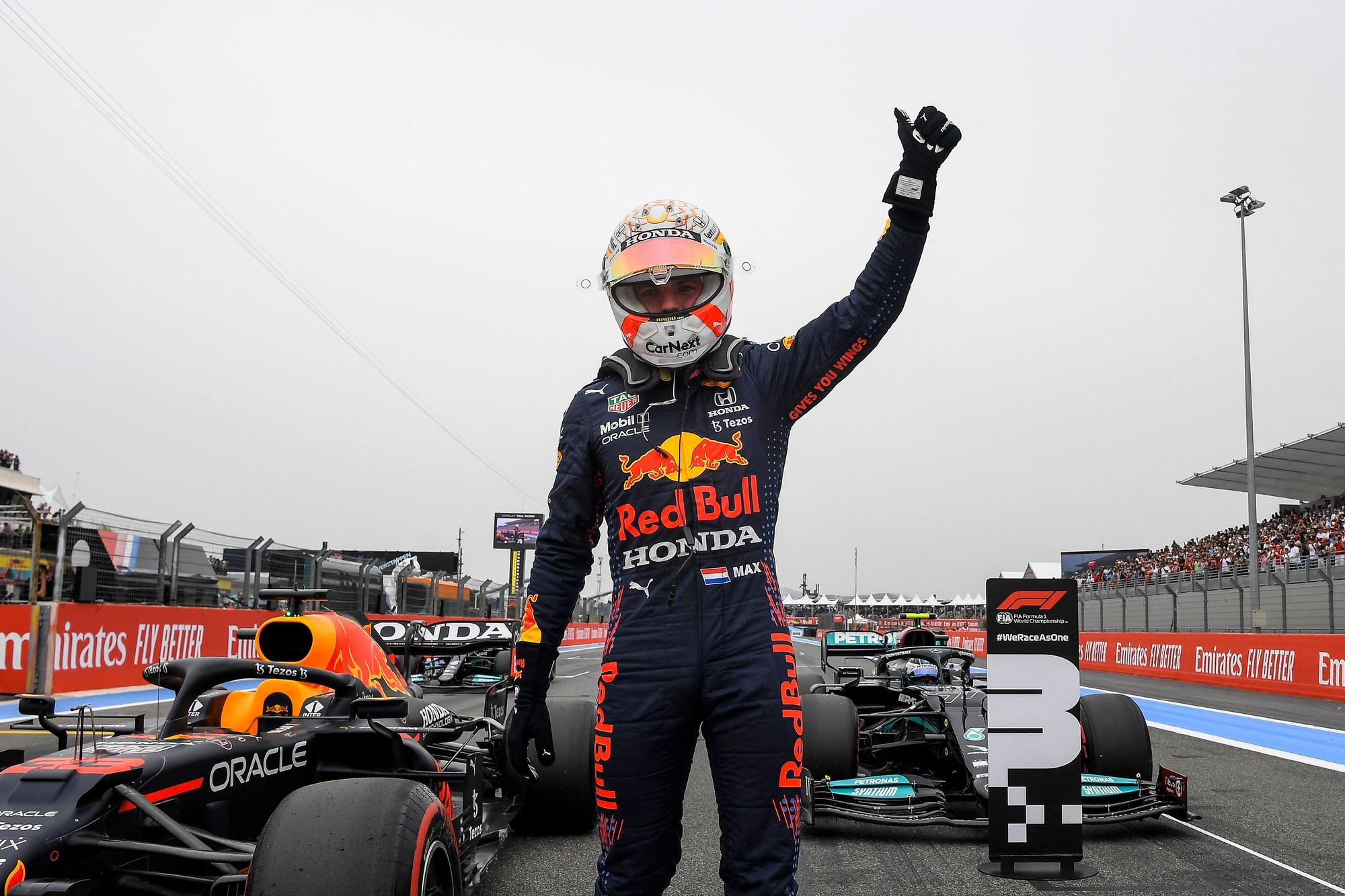 Max Verstappen (Red Bull) gana el GP de Francia en el circuito de Paul Ricard.