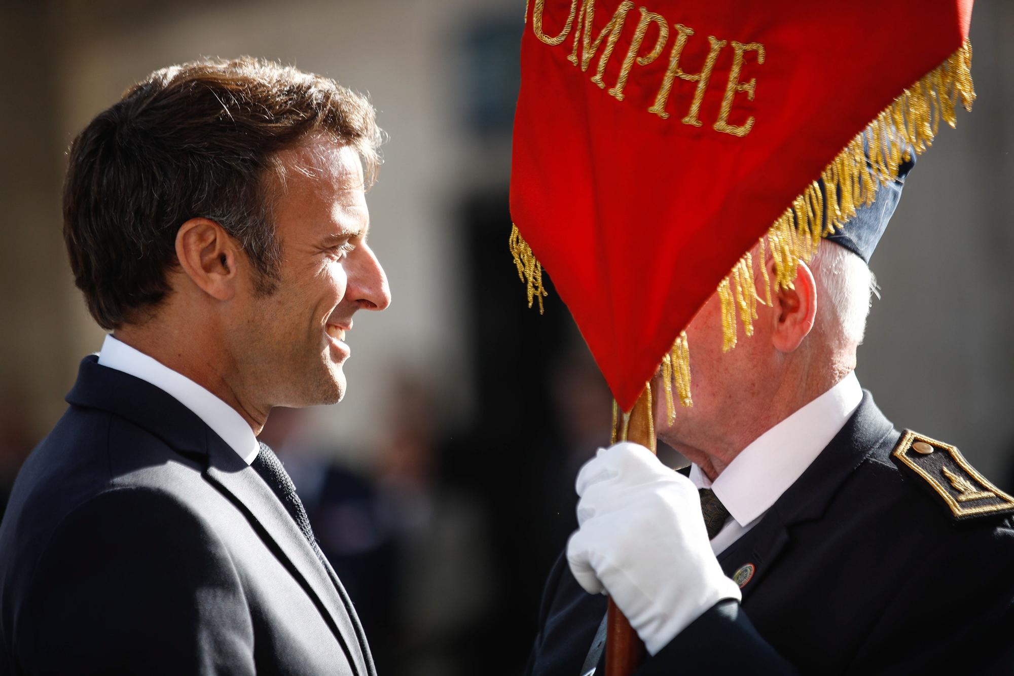Presidente francés emmanuel macron