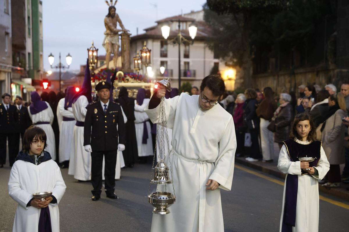 La procesión del Silencio de la Semana Santa Ovetense