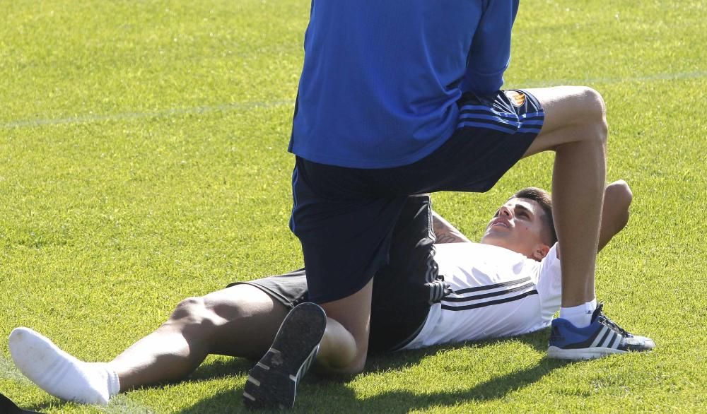 Las mejores imágenes del entrenamiento del Valencia CF