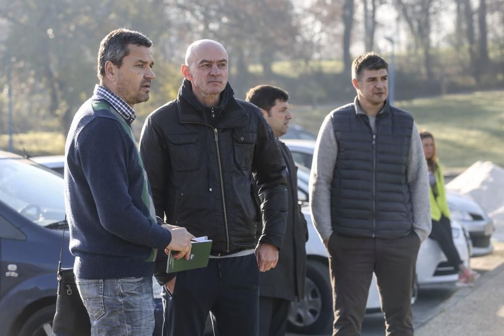 Entrenamiento del Real Oviedo